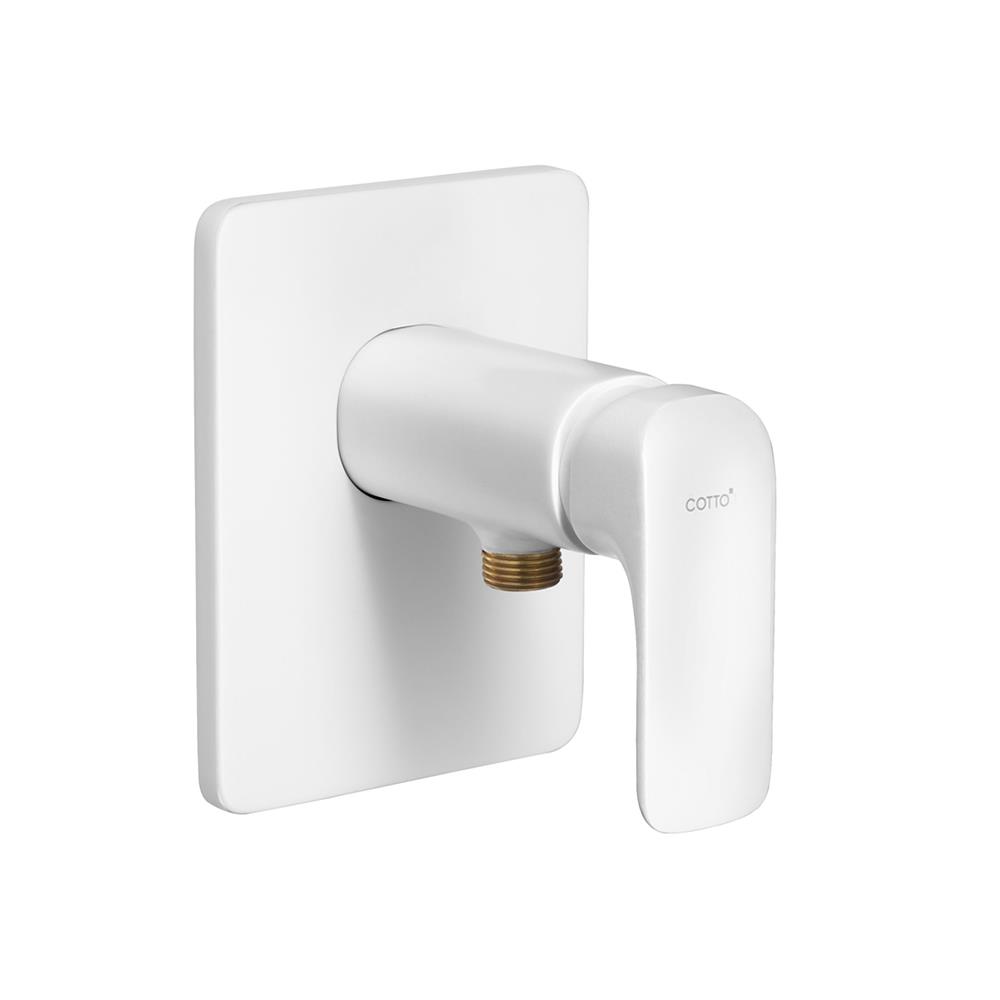 วาล์วฝักบัว 1 ทาง COTTO CT1134A สีขาว