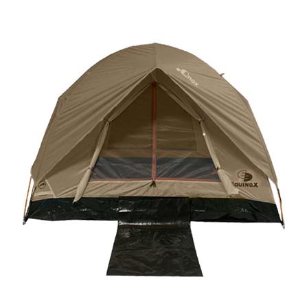 เต็นท์สำหรับ 3-4 คน EQNOX ECO DOME MK II 3 สีน้ำตาล_1