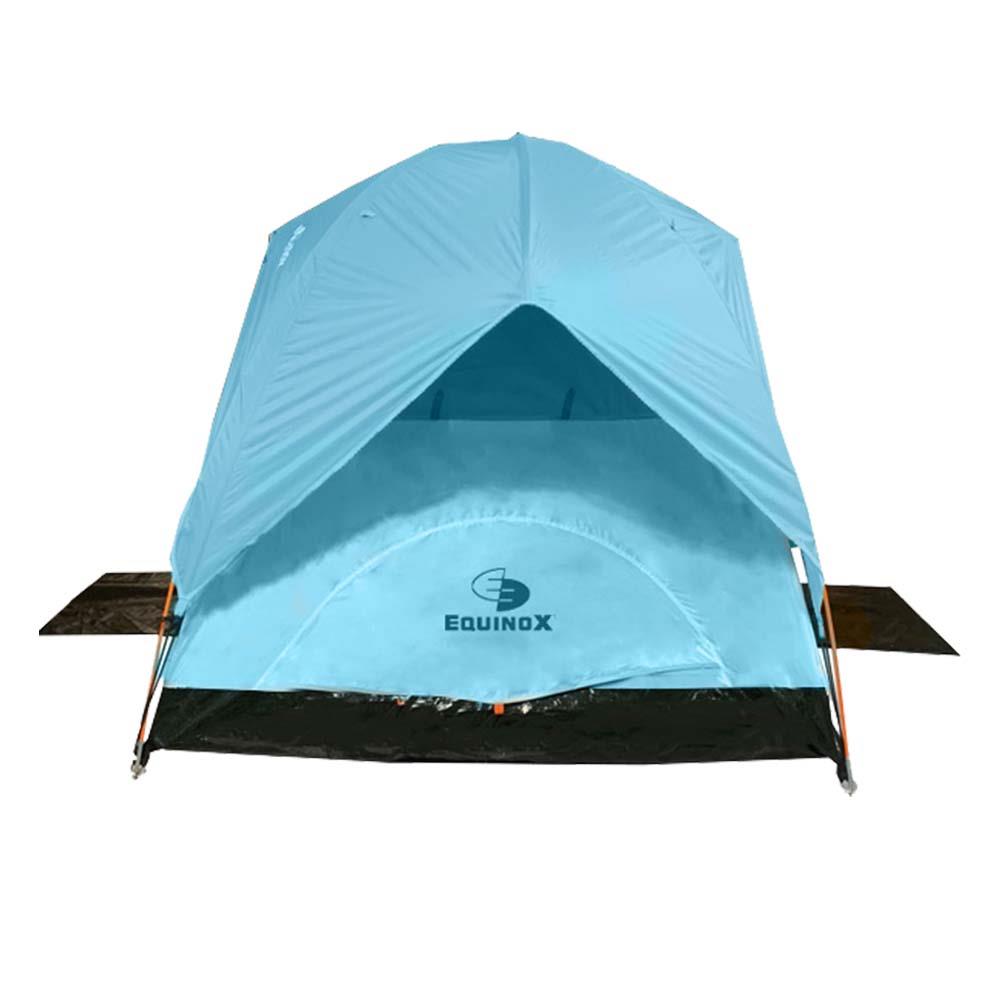 เต็นท์สำหรับ 3-4 คน EQNOX ECO DOME MK II 3 สีฟ้า