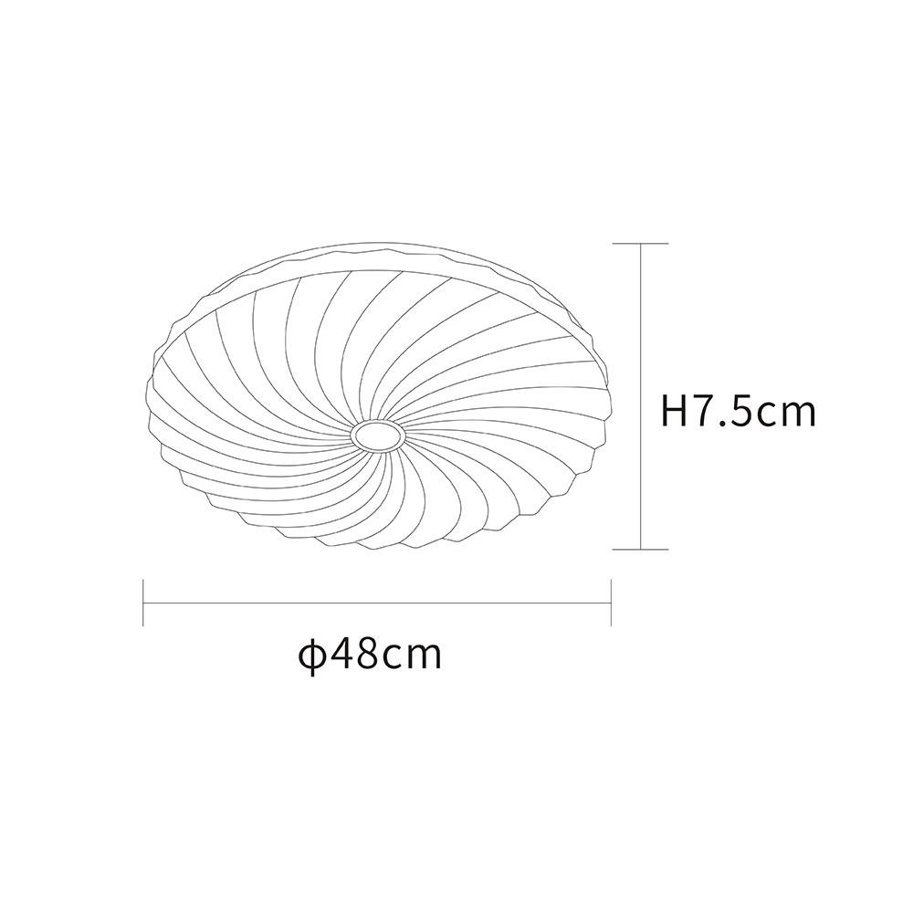 ไฟเพดาน LED CARINI ZY358-L1 19 นิ้ว 55 วัตต์ DAYLIGHT/COOL WHITE/WARM WHITE สีขาว