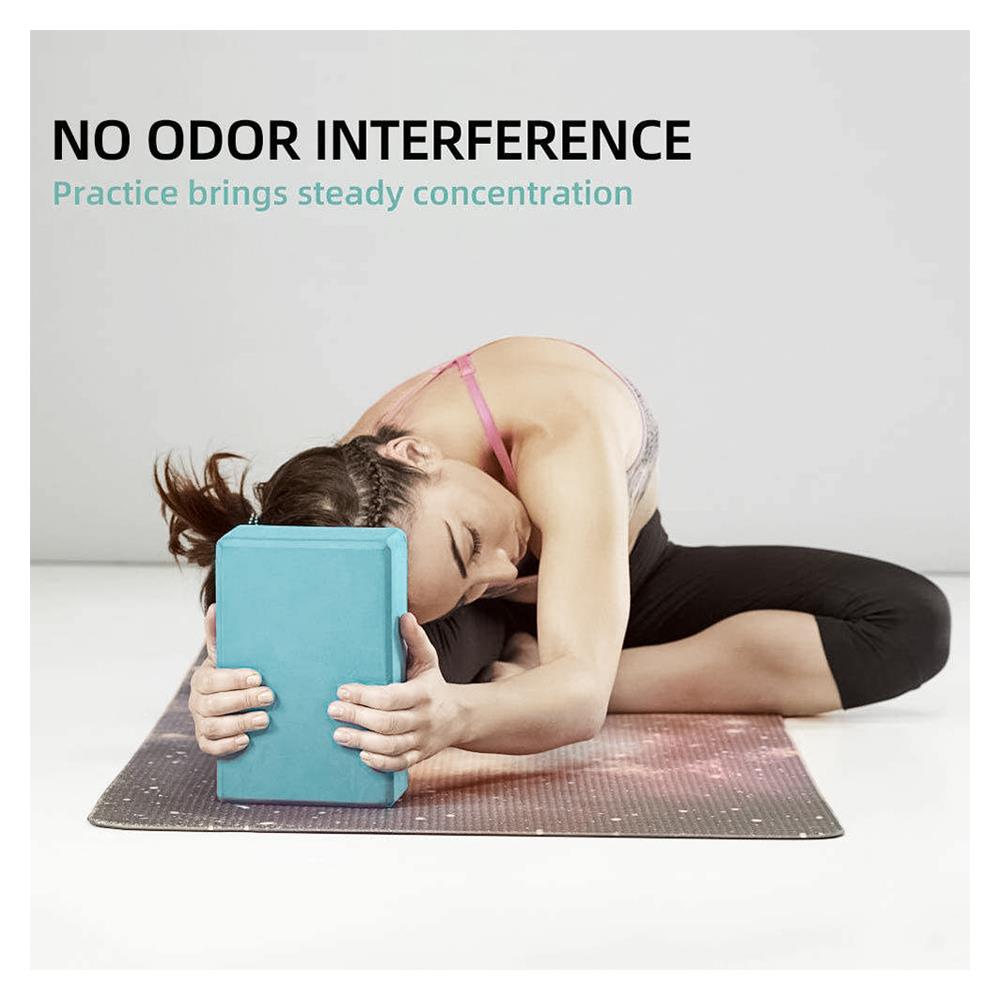 บล็อคโยคะ EVA Q ABSOLUTE สีฟ้าอ่อน