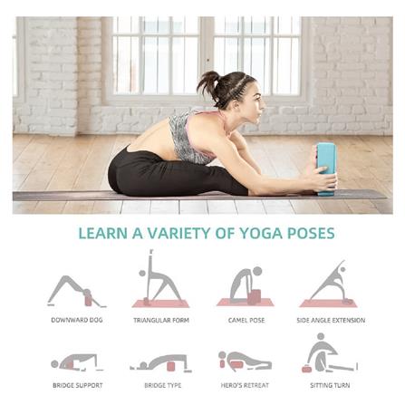 บล็อคโยคะ EVA Q ABSOLUTE สีฟ้าอ่อน_4