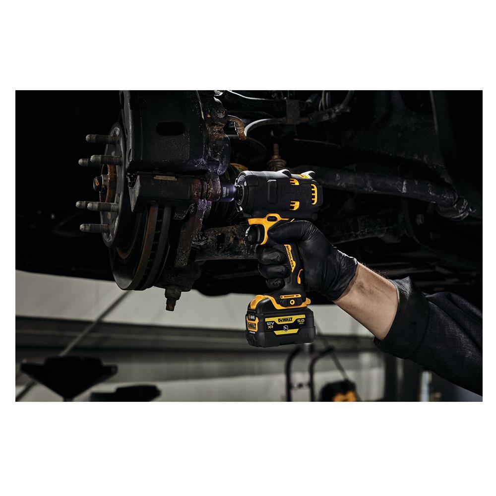 บล็อกกระแทกไร้สาย (พร้อมแบตเตอรี่) DEWALT DCF901P1G-QW 12 โวลต์