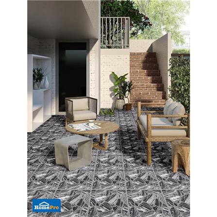 กระเบื้องพื้น 16x16 นิ้ว DURAGRES อีเธอเรียม ดำ A 0.96 ตร.ม._1