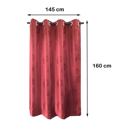 ผ้าม่าน EYELET HOME LIVING STYLE CRIO UV 145x160 ซม. สีส้ม_5