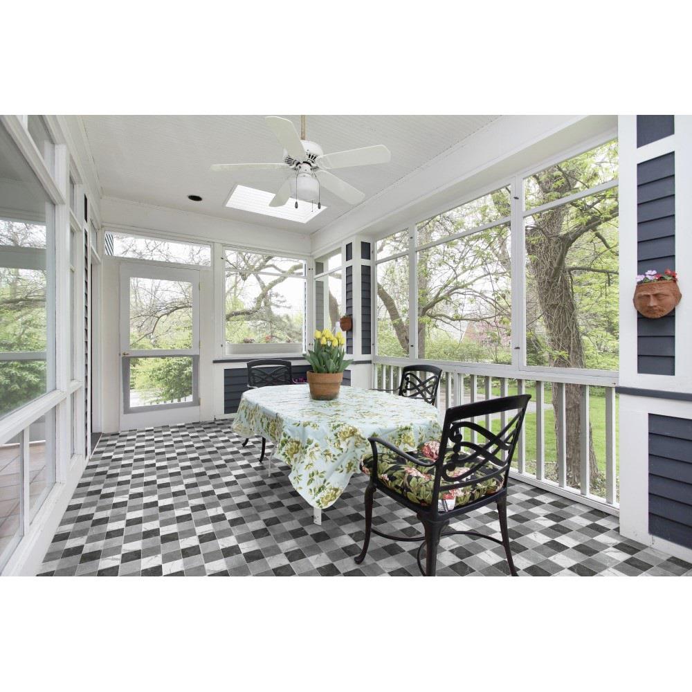 กระเบื้องพื้นพอร์ซเลน  16x16 นิ้ว COTTO คาเนลลี มิกซ์ คัลเลอร์ฟูล ExC PM 0.96M2