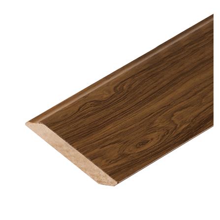 บัวพื้น WPC CROBERN 7.5X245X1.5 ซม. สีสัก