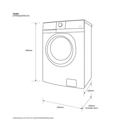 เครื่องซักอบ ELECTROLUX EWW9024D3WB 9/5 กก. อินเวอร์เตอร์+ขาตั้ง_6