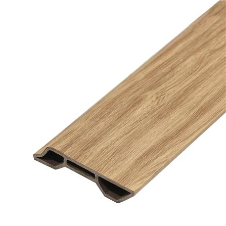 บัวพื้น WPC CROBERN 7.5X245X1.5 ซม. สีโอ๊ค