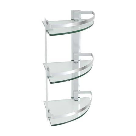 ชั้นกระจกเข้ามุม 3 ชั้น MOYA LX-B8014