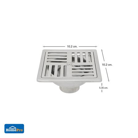 ตะแกรงกันกลิ่นเหลี่ยม DEXZON LEO 4 นิ้ว_6