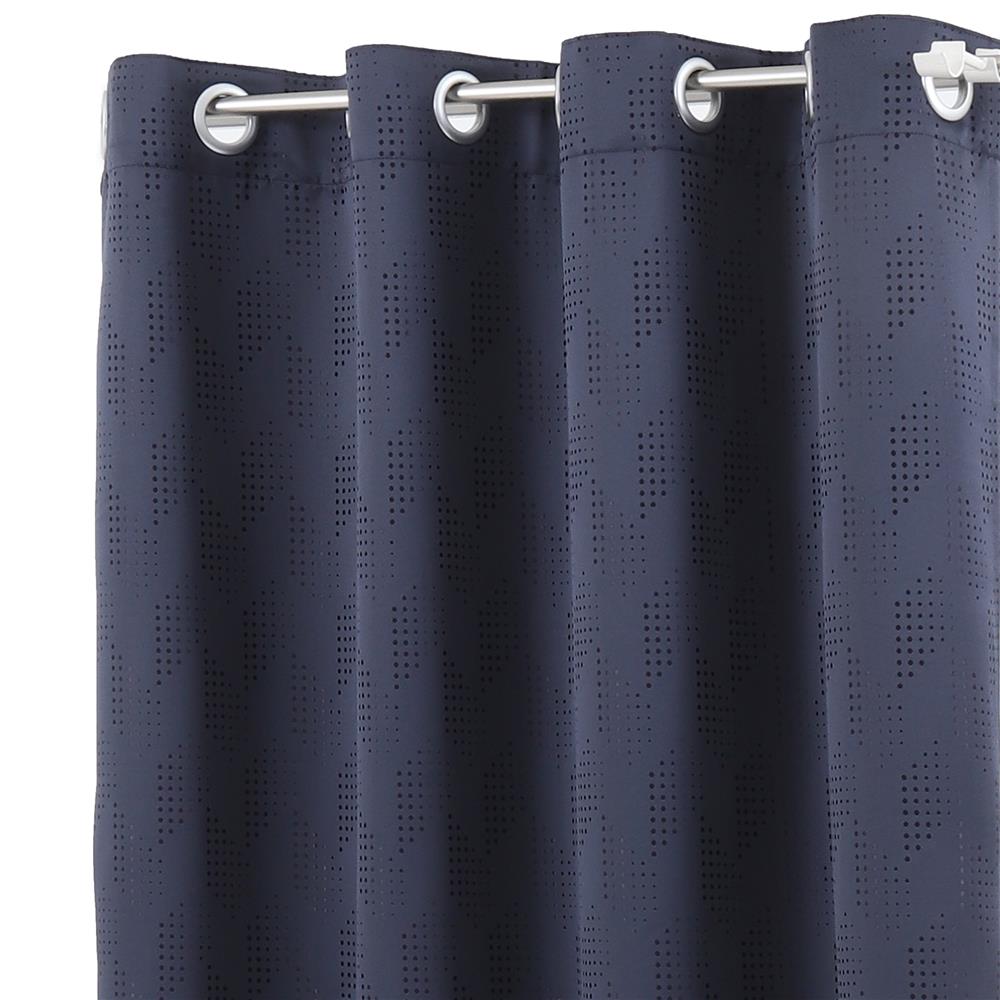 ผ้าม่าน EYELET HOME LIVING STYLE PICCOLA UV 145x220 ซม. สีน้ำเงิน