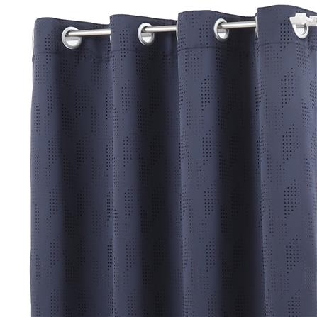 ผ้าม่าน EYELET HOME LIVING STYLE PICCOLA UV 145x220 ซม. สีน้ำเงิน_1