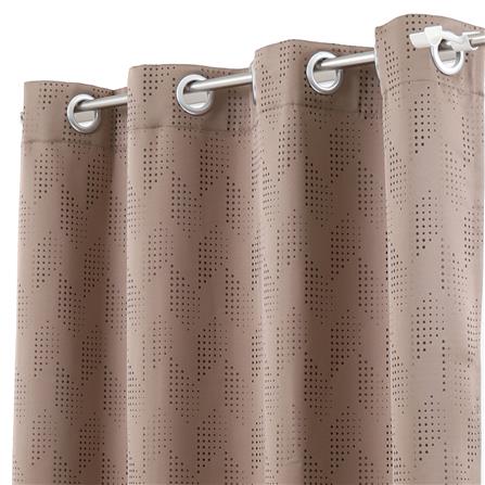 ผ้าม่าน EYELET HOME LIVING STYLE PICCOLA UV 145x220 ซม. สีน้ำตาล_1