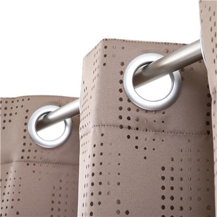 ผ้าม่าน EYELET HOME LIVING STYLE PICCOLA UV 145x220 ซม. สีน้ำตาล_2