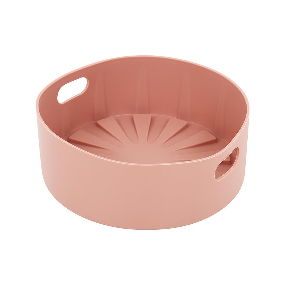 ถาดซิลิโคนใส่หม้อทอด 19.5 ซม. COLOR KIT สีเบจ