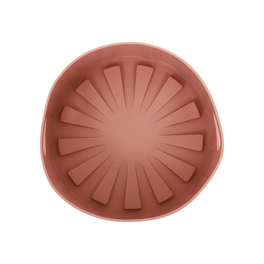 ถาดซิลิโคนใส่หม้อทอด 19.5 ซม. COLOR KIT สีเบจ