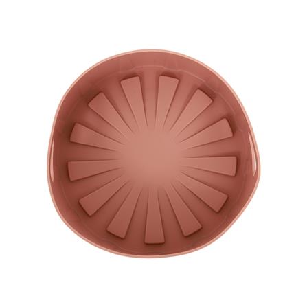 ถาดซิลิโคนใส่หม้อทอด 19.5 ซม. COLOR KIT สีเบจ_2