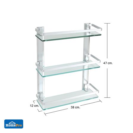 ชั้นกระจกติดผนัง 3 ชั้น MOYA LX-B8012_3