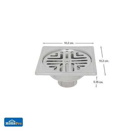 ตะแกรงกันกลิ่นเหลี่ยม DEXZON JAMES 4 นิ้ว_6
