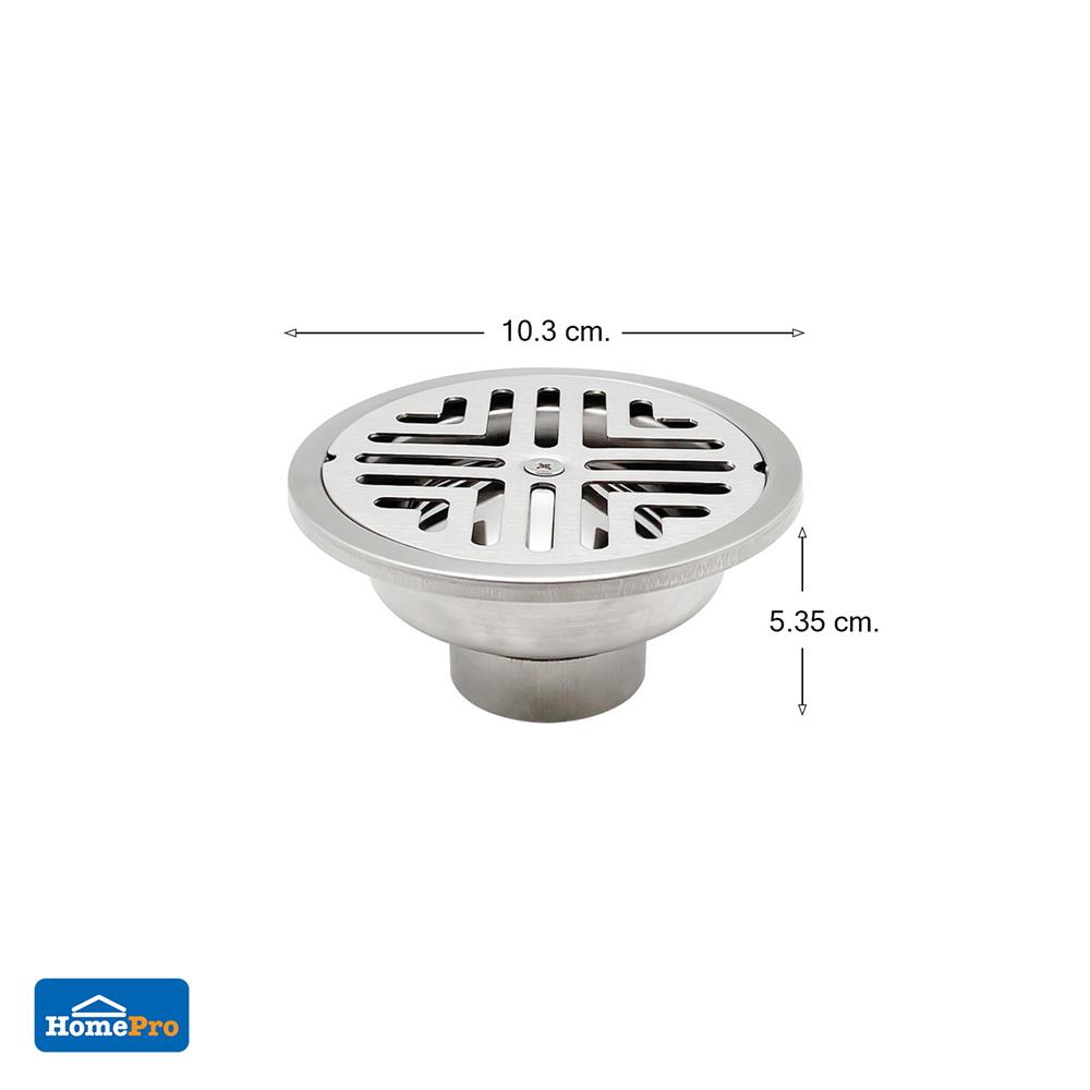 ตะแกรงกันกลิ่นกลม DEXZON JAMES 4 นิ้ว