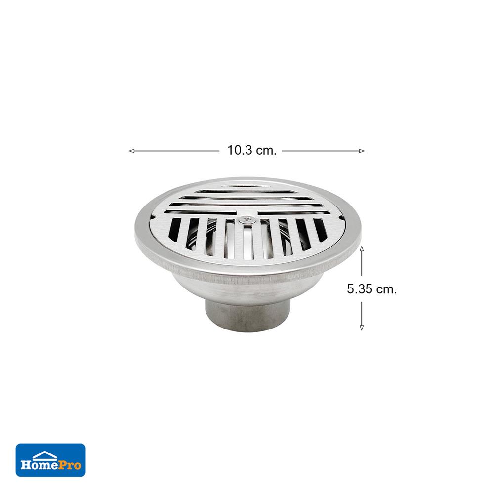 ตะแกรงกันกลิ่นกลม DEXZON JERRY 4 นิ้ว