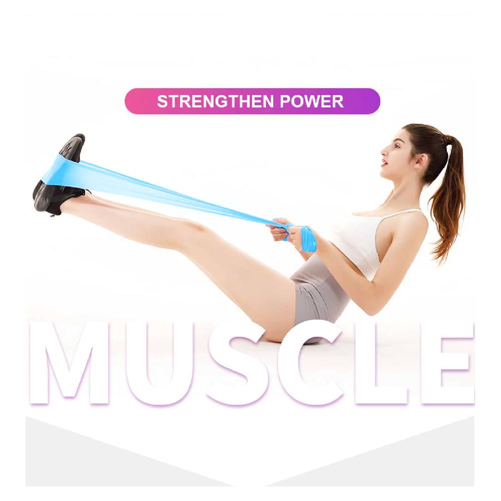 ยางยืดออกกำลังกาย TPE PRO-FIT สีฟ้า