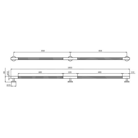 ราวมือจับกันลื่น WS GB-5327-2-180_2