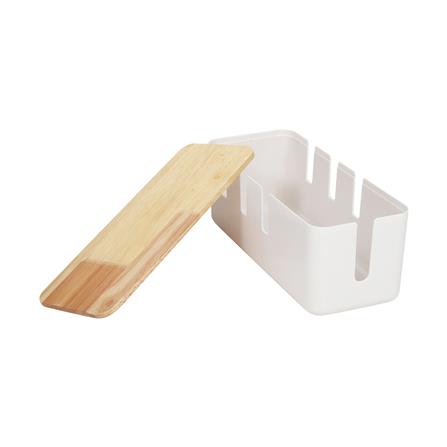 กล่องเก็บสายไฟ STACKO 30.3x12.4x11.6 ซม. สีขาว_2