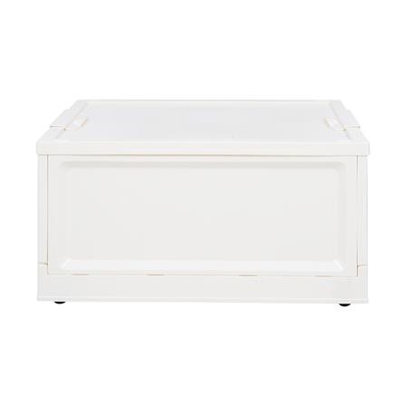 กล่องเก็บของพับได้ STACKO WILL L 48X35.5X24 ซม. สีขาว_1