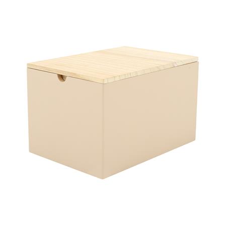 กล่องไม้มีฝา STACKO MERRY S 17X25X15.5 ซม. สีครีม