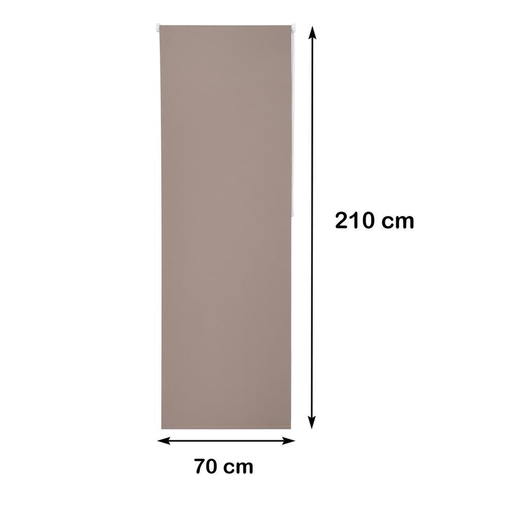 ผ้าม่านม้วน HOME LIVING STYLE NICE 70X210 ซม. สีน้ำตาล