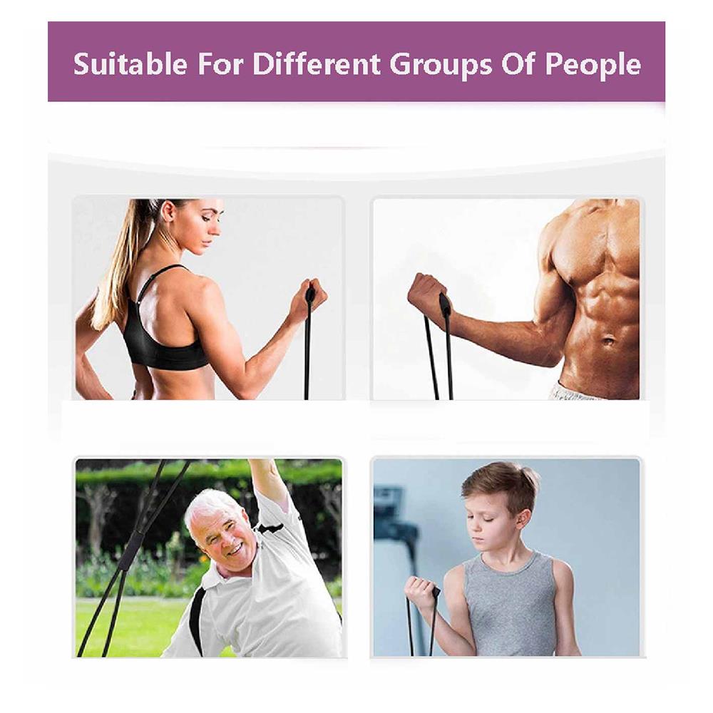 ยางยืดออกกำลังกาย PRO-FIT Infinity สีดำ