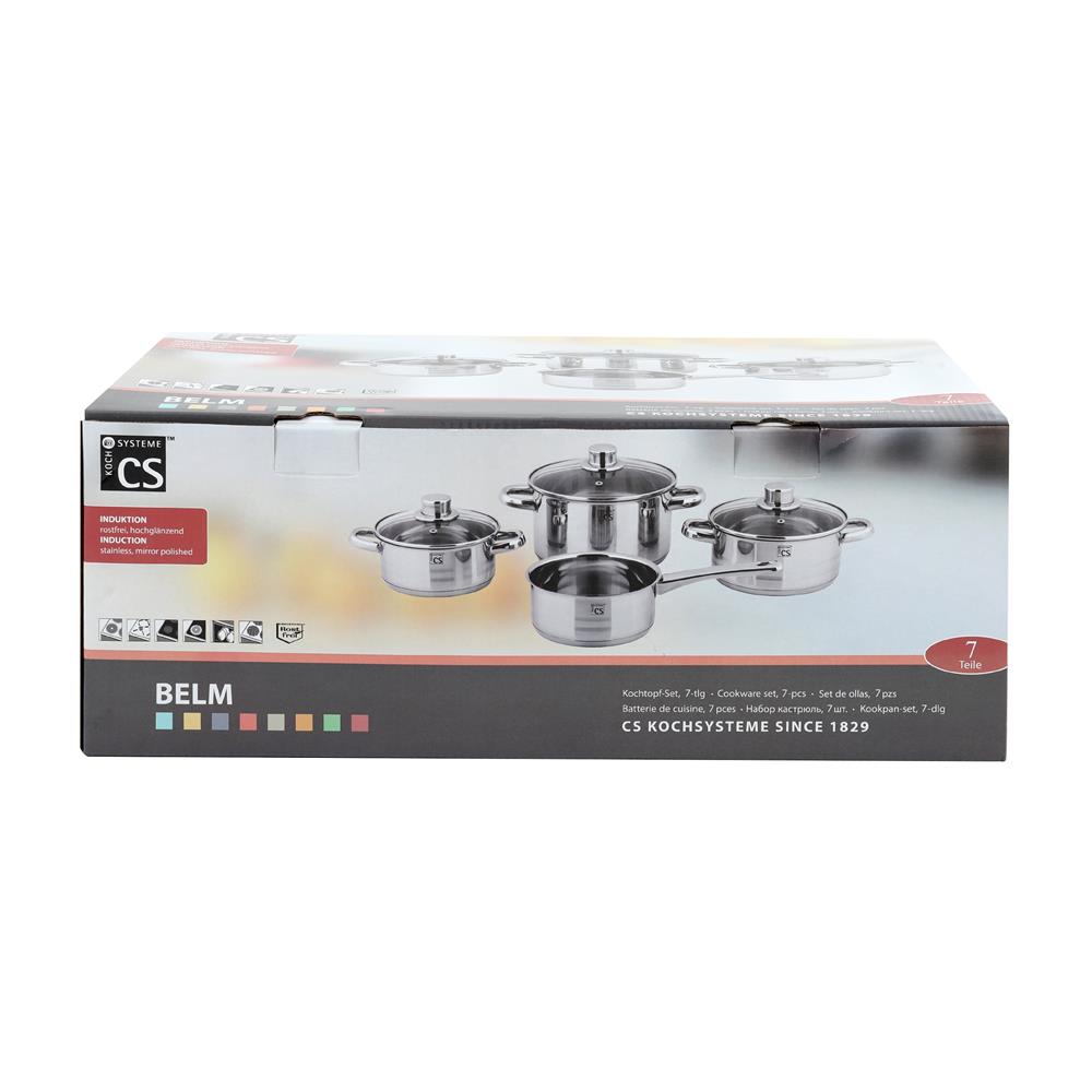 ชุดเครื่องครัว CS BELM 7 ชิ้น IH