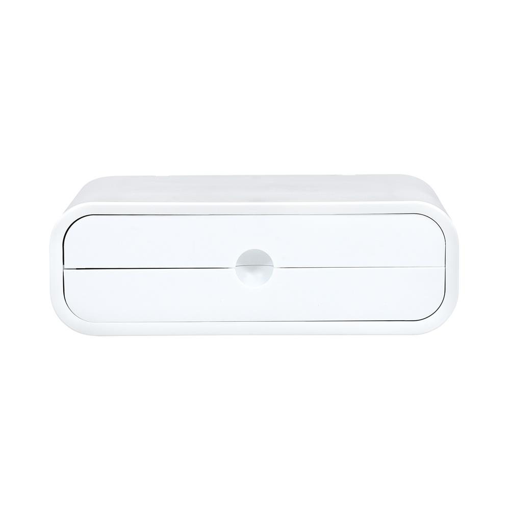 กล่องลิ้นชักเล็ก STACKO LUCKY 31.5x22x10 ซม. สีขาว