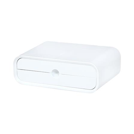 กล่องลิ้นชักเล็ก STACKO LUCKY 31.5x22x10 ซม. สีขาว