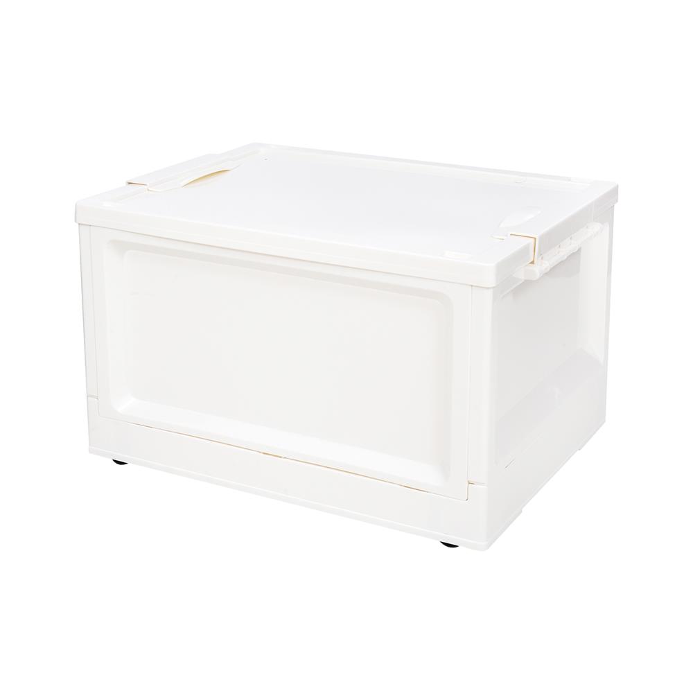 กล่องเก็บของพับได้ STACKO WILL M 41X29.5X24 ซม. สีขาว