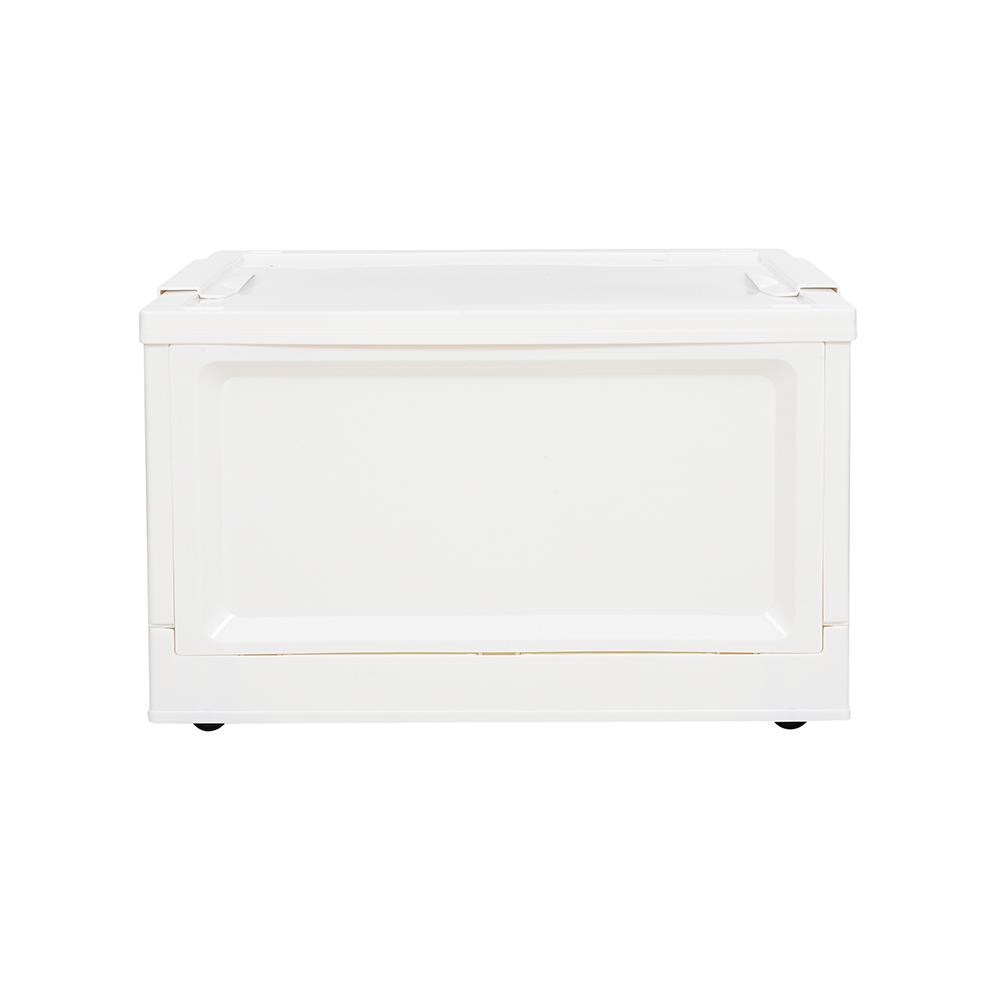 กล่องเก็บของพับได้ STACKO WILL M 41X29.5X24 ซม. สีขาว
