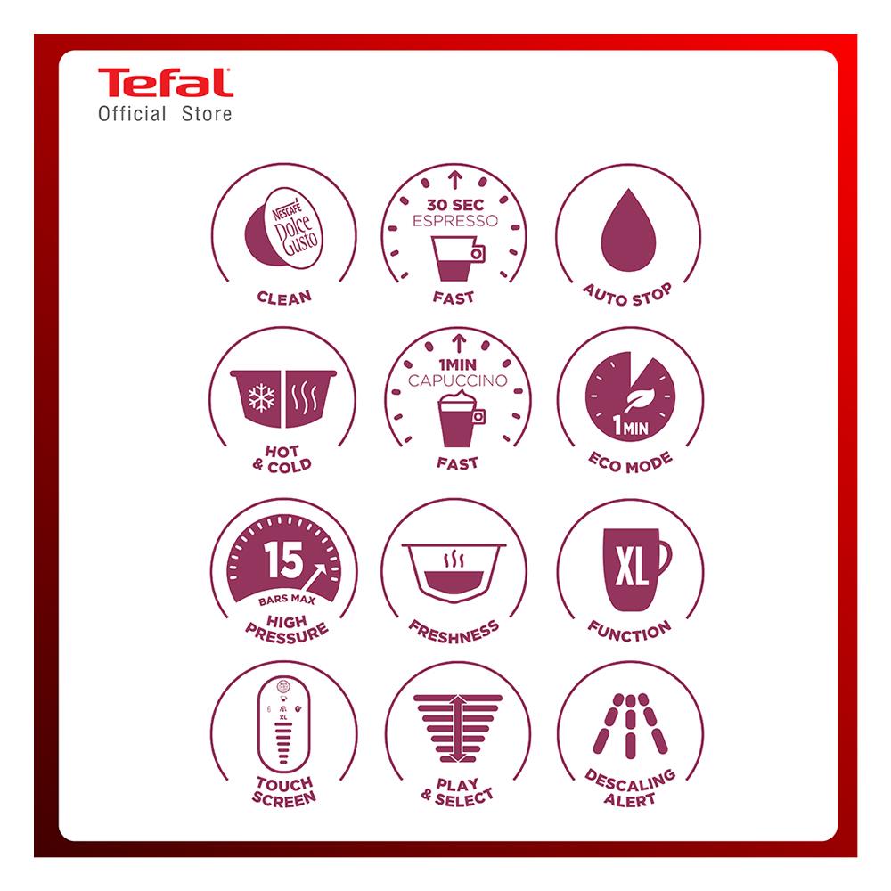 เครื่องชงกาแฟแรงดัน TEFAL KP270A66