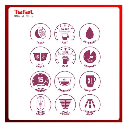 เครื่องชงกาแฟแรงดัน TEFAL KP270A66_17