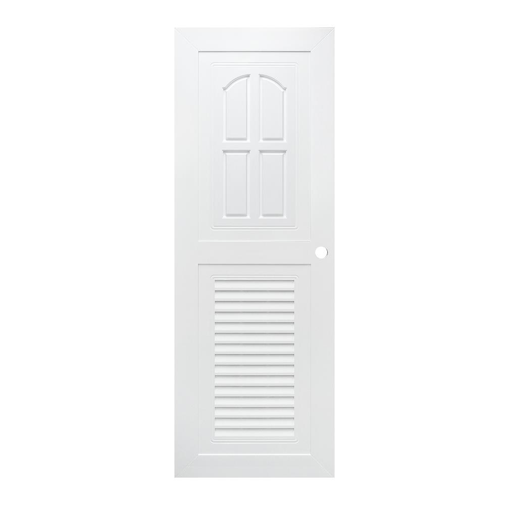ประตูห้องน้ำ ABS AZLE SD-2 70X200 ซม. สีขาว
