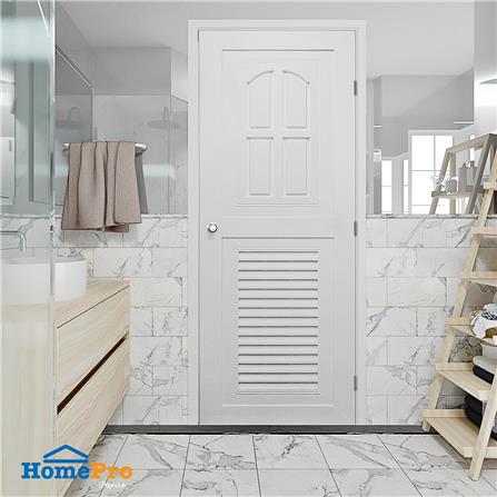 ประตูห้องน้ำ ABS AZLE SD-2 70X200 ซม. สีขาว_3