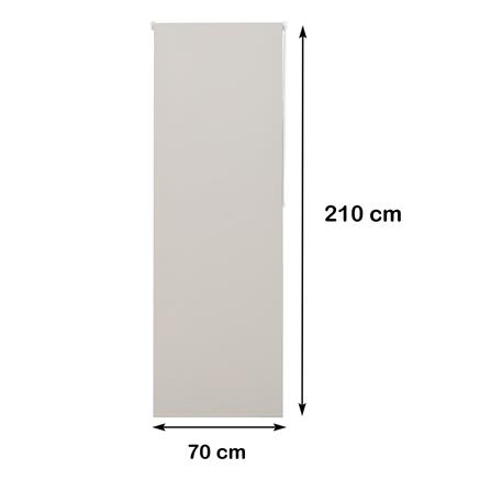 ผ้าม่านม้วน HOME LIVING STYLE NICE 70X210 ซม. สีครีม_9