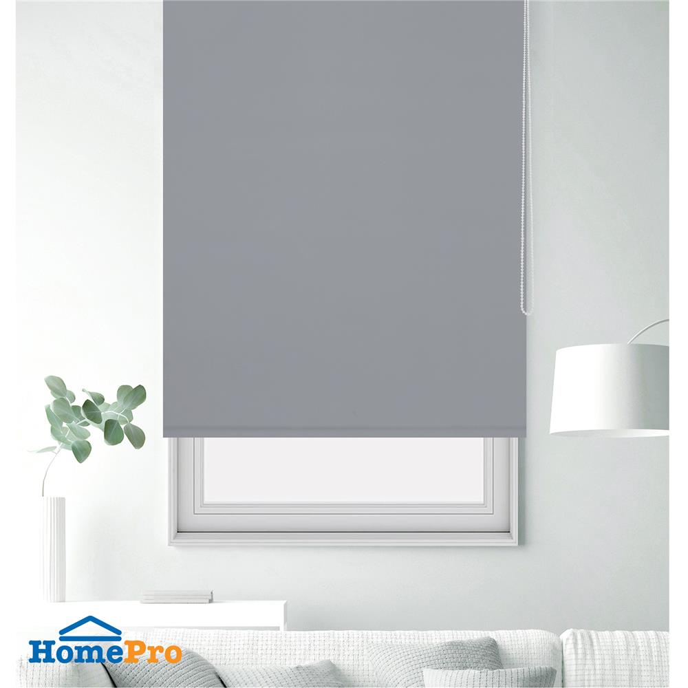 ผ้าม่านม้วน HOME LIVING STYLE NICE 100X210 ซม. สีเทา