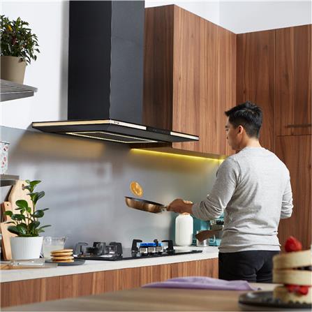 เครื่องดูดควันกระโจม RINNAI RH-C1059-PBR 90 ซม. สีดำ_3