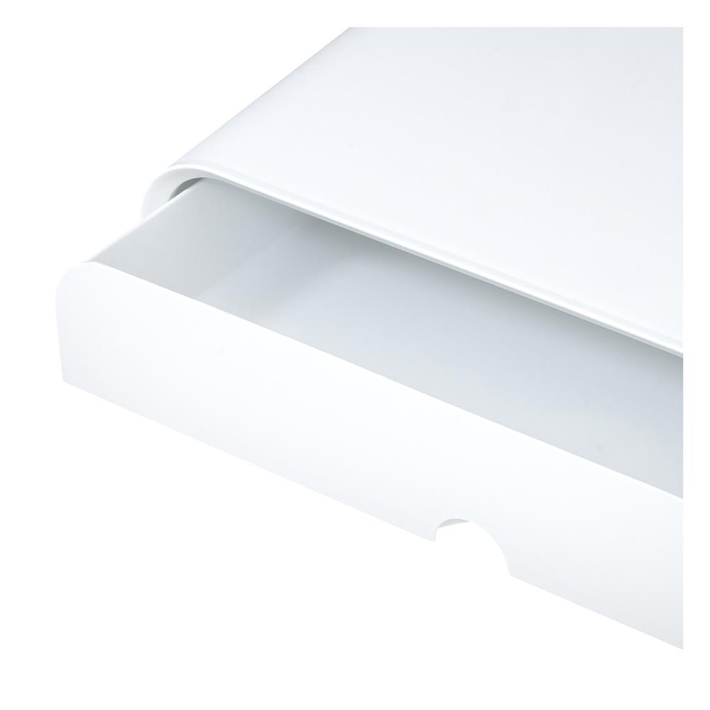 กล่องลิ้นชักเล็ก STACKO LUCKY 49x22x14.5 ซม. สีขาว