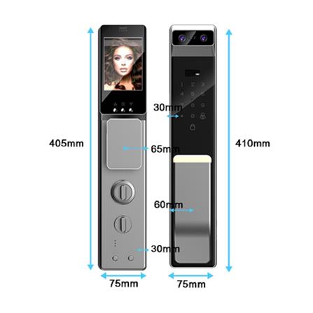 กลอนดิจิตอล HILOCK HL-951 สีดำ_2