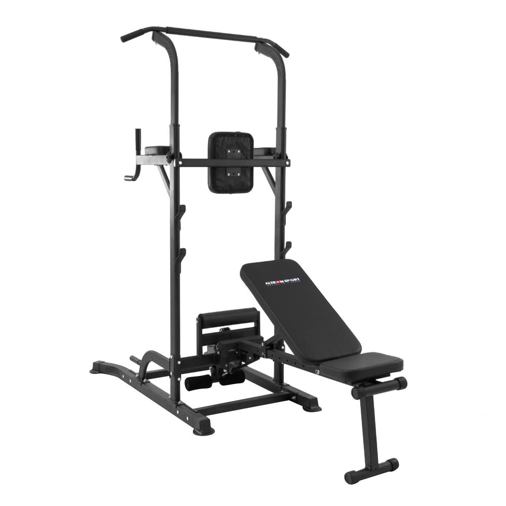 บาร์โหนตั้งพื้น+ม้านั่งยกน้ำหนัก ALTROM SPORT AL-T095