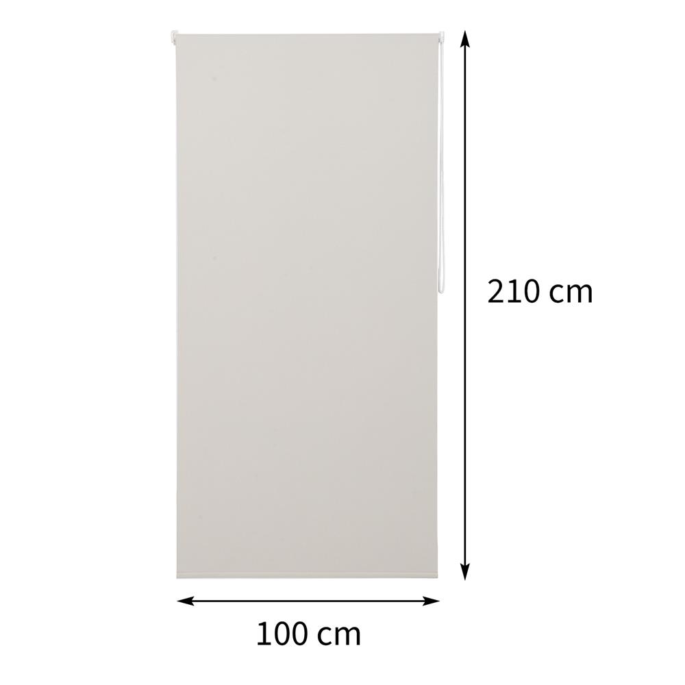 ผ้าม่านม้วน HOME LIVING STYLE NICE 100X210 ซม. สีครีม