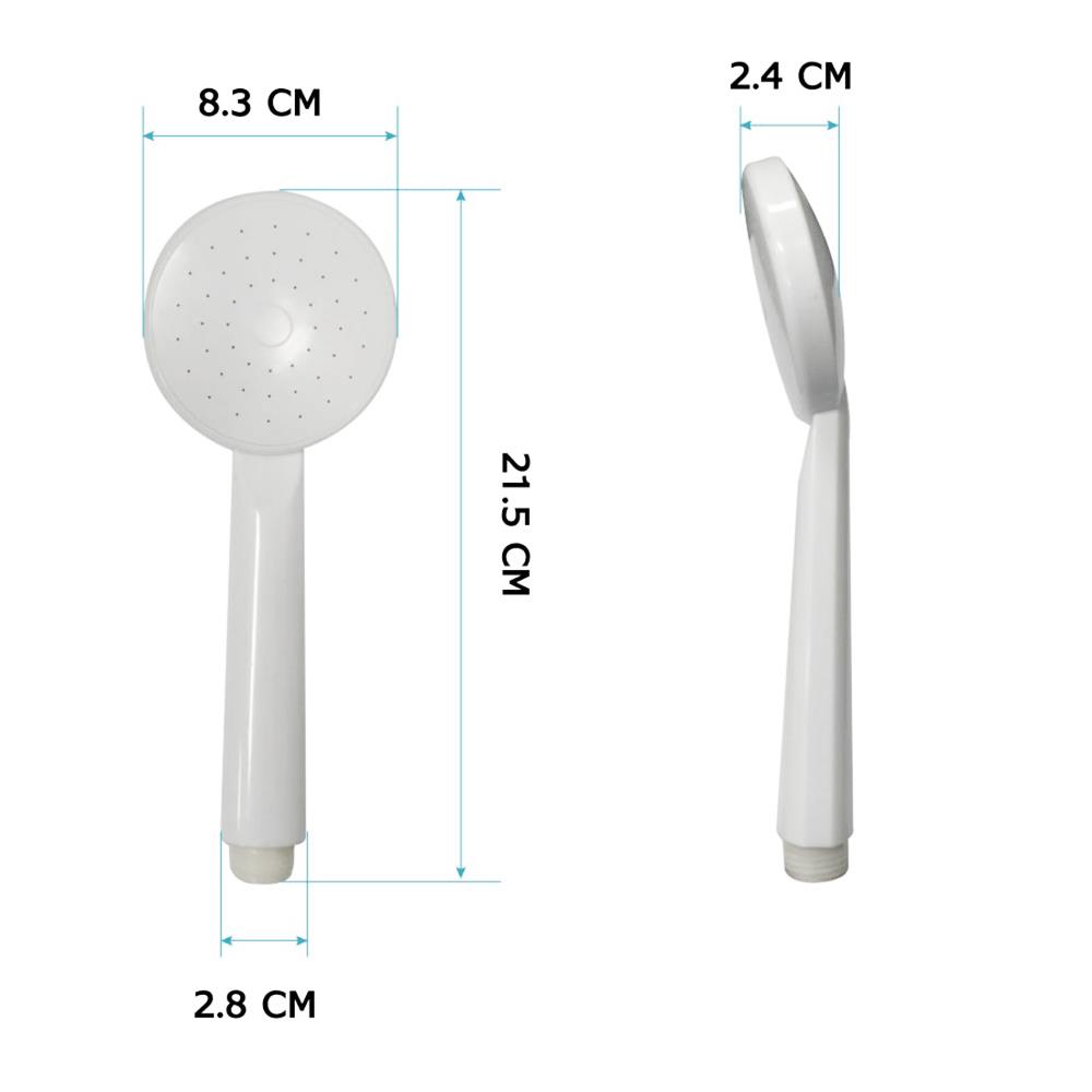 ชุดฝักบัวสายอ่อน 1 ระดับ LUZERN รุ่น HS-500W สีขาว